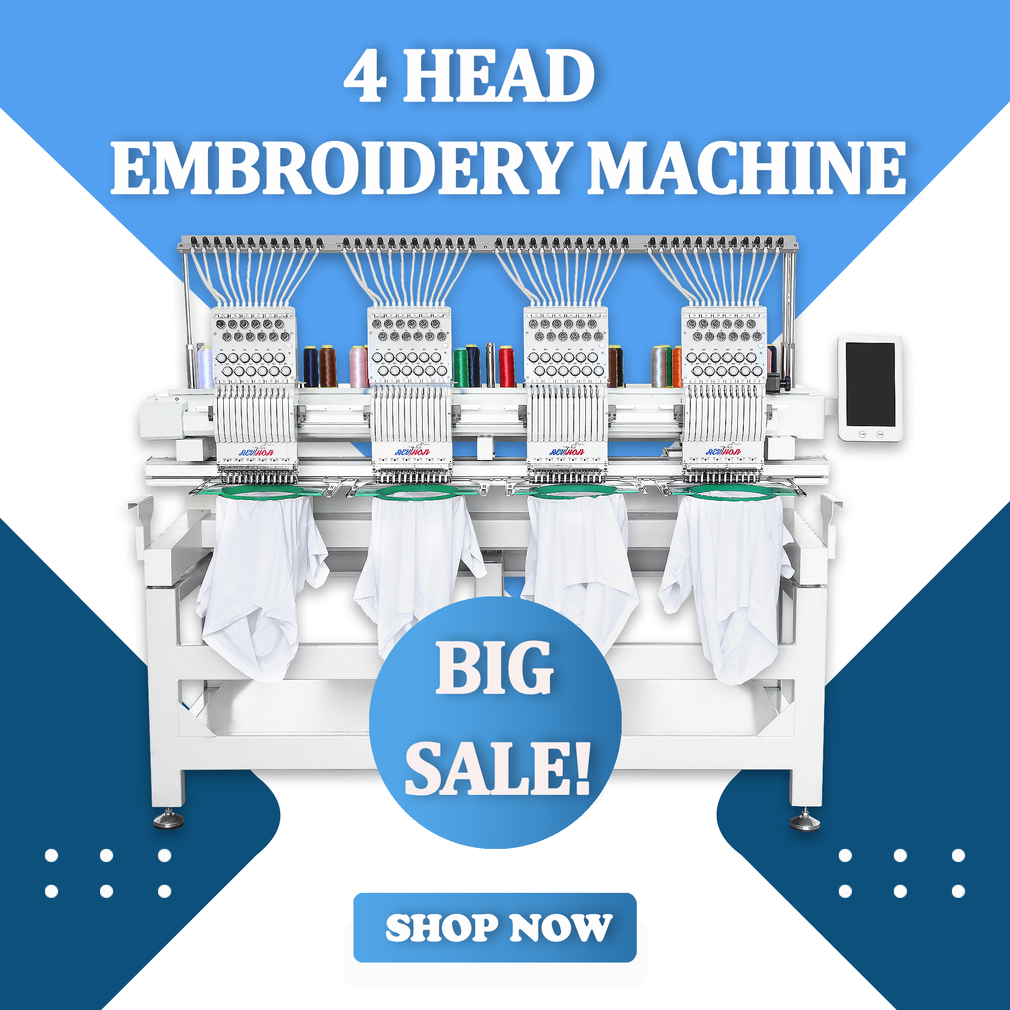 Computer Embroidery Machine September Sale, Up to $500 Off!